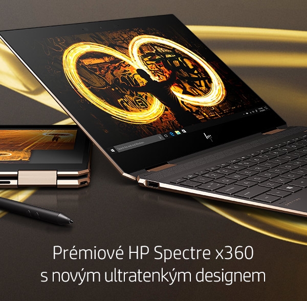 HP Spectre x360 s novým ultratenkým designem